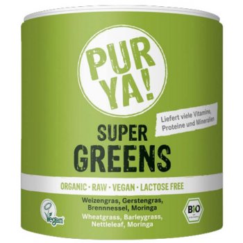 Super Greens (Moringa, Nettle, Moringa etc) Organic, 150g