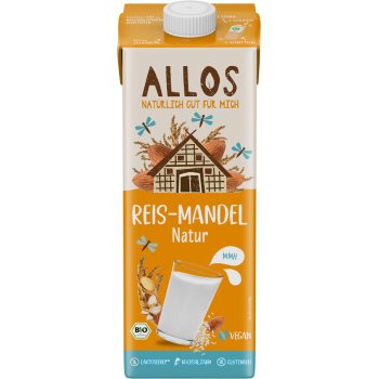 Rice and Almond Drink without added sugar, Organic, 1l