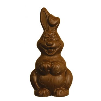 Chocolate Easter bunny with hazelnuts Organic, 80g