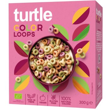 Muesli Coloured Multigrain Loops Gluten Free Organic, 300g