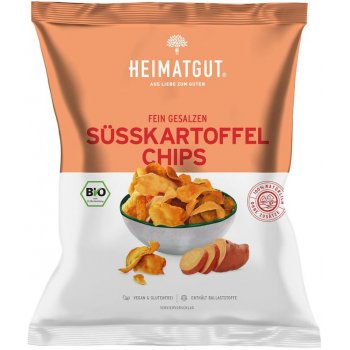 *DISCOUNT: BBD 15.04.23* Chips Sweet Potatoe Chips Lightly Salted Organic, 100g