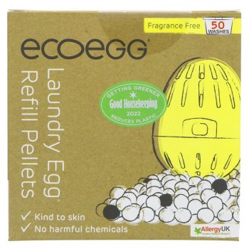 Laundry EcoEgg Laundry Egg Refill Pellets Fragrance Free, 1 Pcs