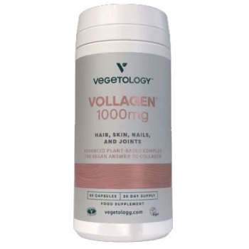 Vegan Vollagen Capsules Supplement 1000mg, 60 Capsules