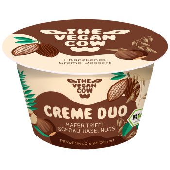 Cream Duo Dessert Organic, 125g