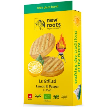 New Roots Le Grilled Lemon & Pepper Organic, 2x90g