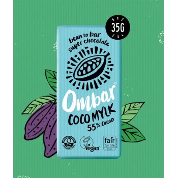 Mini Tablet Ombar Coco Mylk Raw Chocolate Organic, 35g