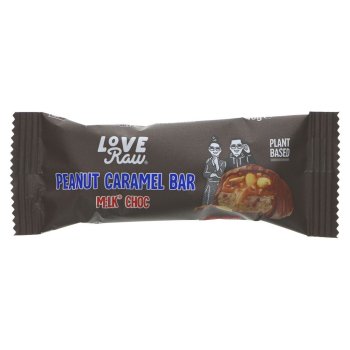 LoveRaw Peanut Caramel Bar, 40g