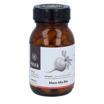 Maca-Mix Organic, 90 Capsules