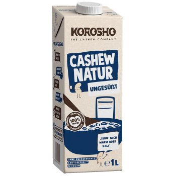 Cashew Drink Natural Unsweetened, 1l
