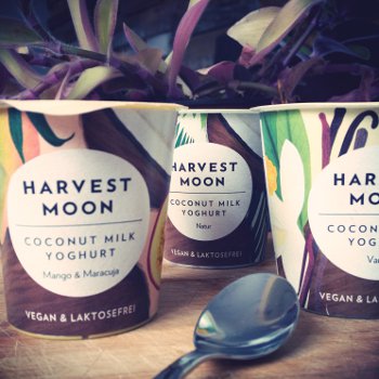Coconut Milk with Yoghurt Cultures Strawberry Organic, 125g