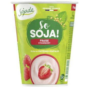 Sojade So Soya! Strawberry Organic, 400g