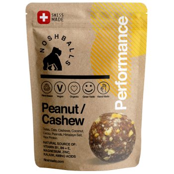Rawballs Performance Peanut & Cashew Organic, 40g