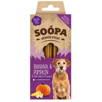 Dog Dental Sticks Banana, Pumpkin & Flaxseed, 100g