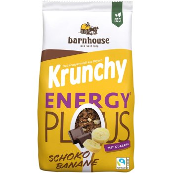 Krunchy Müesli Plus Energy CHOCOLATE & BANANA Organic, 325g
