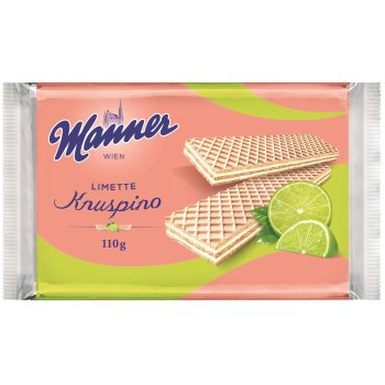 Knuspino Lime Waffles, 110g