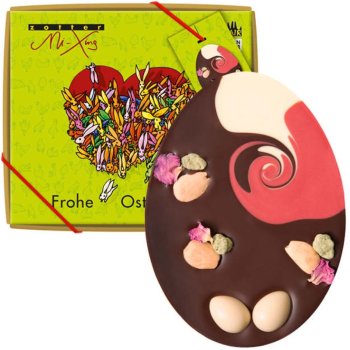 Chocolate Easter egg Eili with nougat filling Organic, 100g