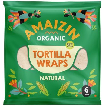 Tortilla Wraps 6pcs Organic, 240g