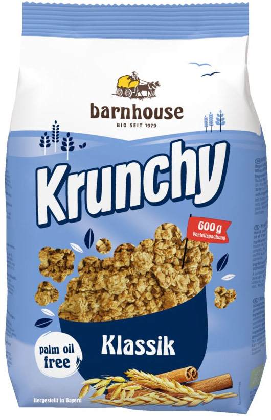 Krunchy Classic Family Pack Organic, 600g