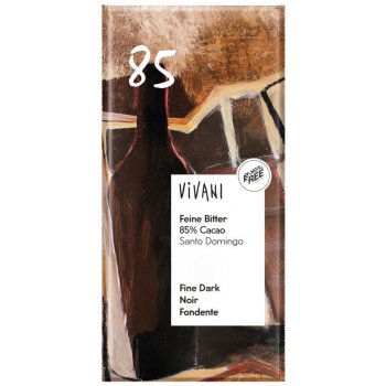 Vivani Chocolate Smooth Dark , 85 % Cocoa Organic, 100g