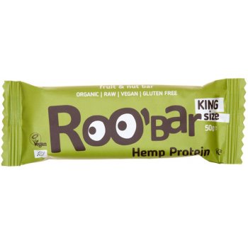 Raw Bar Hemp Protein Organic, 50g