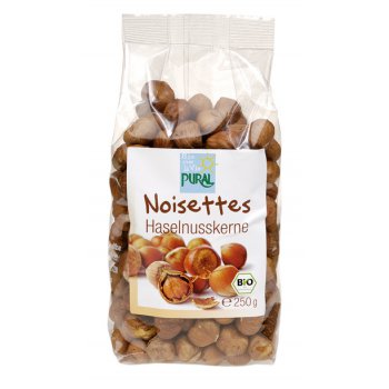 Hazelnuts Organic, 250g
