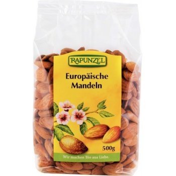 Almonds Unblanched Europe Organic, 500g