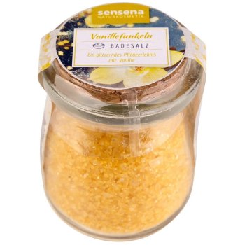 Vanilla Bath Salt with Glitter, 125g Vanilla Bath Salt with Glitter, 125g