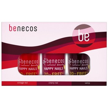 Nail Polish Gift Set: Classic in Red Organic, Set of 3 Nail Polish Gift Set: Classic in Red Organic, Set of 3