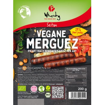 Sausage Vegan Merguez Organic, 200g