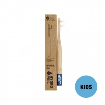 Bamboo Tooth Brush KIDS Extra Soft Blue Hydrophil Organic