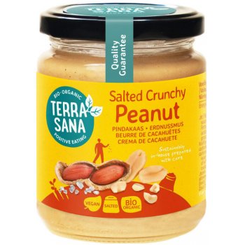 Peanut Butter Crunchy with Rock Salt Organic, 250g