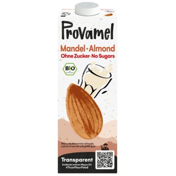 Almond Milk unsweetened Organic, 1l