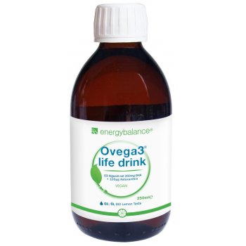 Ovega3 life drink with DHA algae oil organic, 250ml
