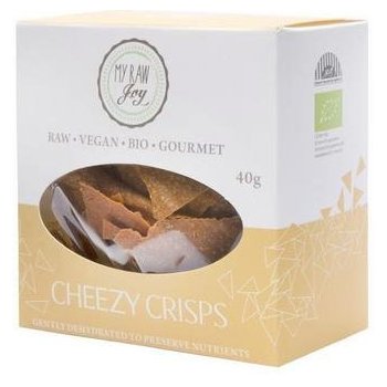 Chips with Cheddar Flavour Raw Organic, 40g