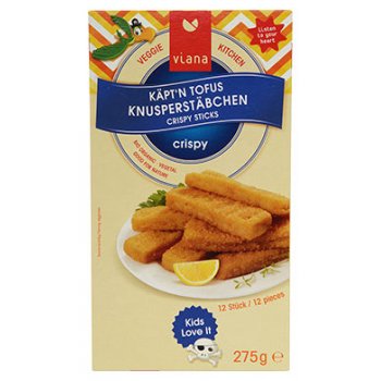 Vegan Crispy Sticks Captain Tofu Organic, 275g