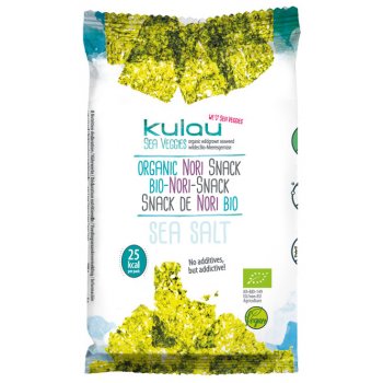 Kulau Sea Veggies Nori Snack Gluten Free Organic, 4g