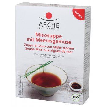 Soup Instant Miso Soup with Seaweed Organic, 4x15g