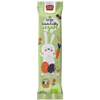 Lolly Easter Bunny Vegan Chocolate Organic, 15g