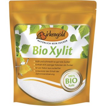 Birkengold Xylit Sweetener Organic, 500g