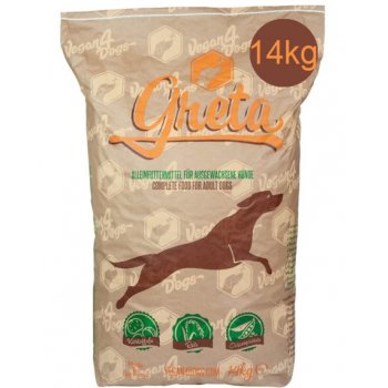 Dog Dry Food Complete Greta Vegan Large Croquettes, 14kg