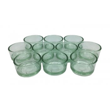 Candles Tea Light Holder made from Glas, 10pcs Candles Tea Light Holder made from Glas, 10pcs