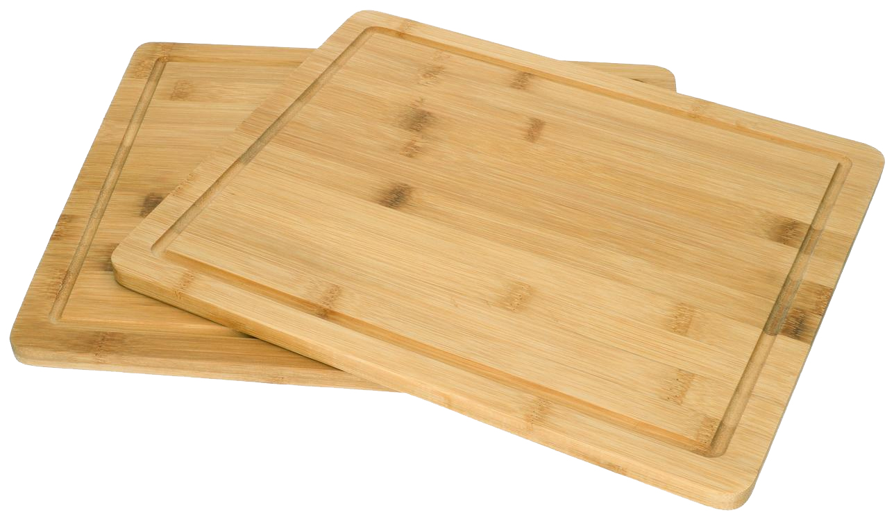 Bamboo Kitchen Aid Wood Cutting Board Set of 2 Boards, 27.5 x 32.5 x 1.