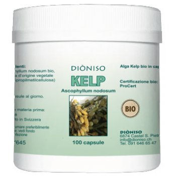 Algues Kelp iode 350mg, 100 VegeCaps, Bio