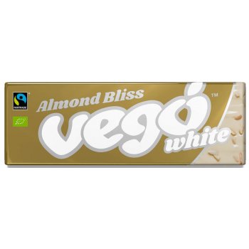 VEGO WHITE Almond Bliss Fairtrade Organic, 50g