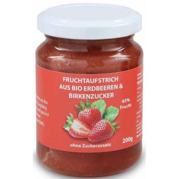 Xylit Jam with Organic Strawberry, 200g