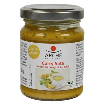 Sauce Curry-Saté Organic, 125g