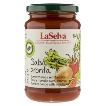 Tomato Sauce Salsa Pronta with fresh Veggies Organic, 340g