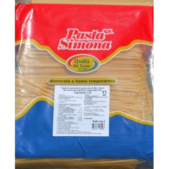 Pasta Simona Tagliatelle Wheat Pasta Bulk Buy Organic, 5kg
