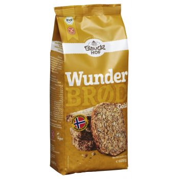 Bread Baking Mix Wunderbrød GOLD Gluten Free Organic, 600g