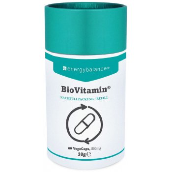 BioVitamin® Refill multivitamin 500mg, 60 VegeCaps
